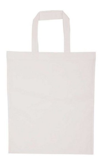 Tasche Kinder weiß 24x28cm